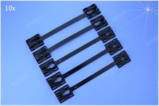 10x SCHWELLER LEISTE HALTER KLAMMER VERSCHLUSS BEFESTIGUNG OPEL MODELLE 164987