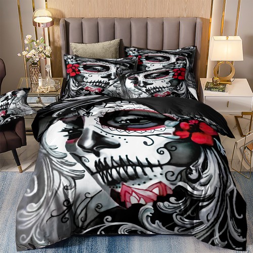 Soft Quilt Duvet Cover Set with Pillowcases Bedding Set Single Double King Size - Picture 3 of 165