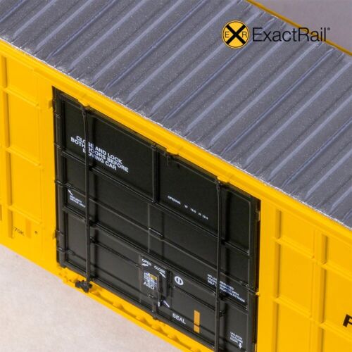 EXACTRAIL HO Trinity 6275 50' Boxcar TTX/FBOX 'Mid 2010s-New Logo Small Patch’ - Picture 4 of 4