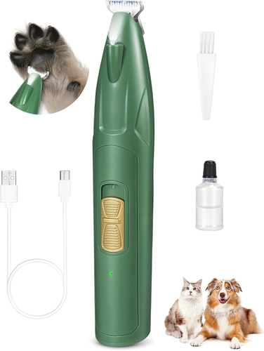 LEYOUFU Dog Paw Trimmer with LED Light, 2 Speed Dog Clippers for Grooming Small - Picture 9 of 12