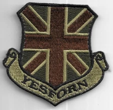 USAF PATCH  488 INTELL SQUADRON  RAF MILDENHALL YES  US AIR FORCE SQUADRON PATCH