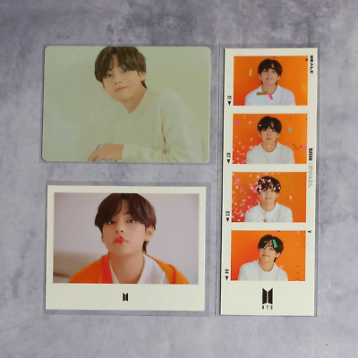 BTS Yet to Come in Busan Mini Photo Card 4-Cut Photo Instant Photo