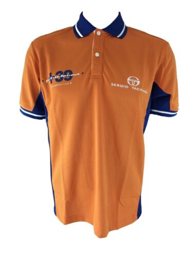 Sergio Tacchini Zibet +39 Men's Short Sleeve Tennis Polo Shirt RRP £25 - Afbeelding 1 van 3