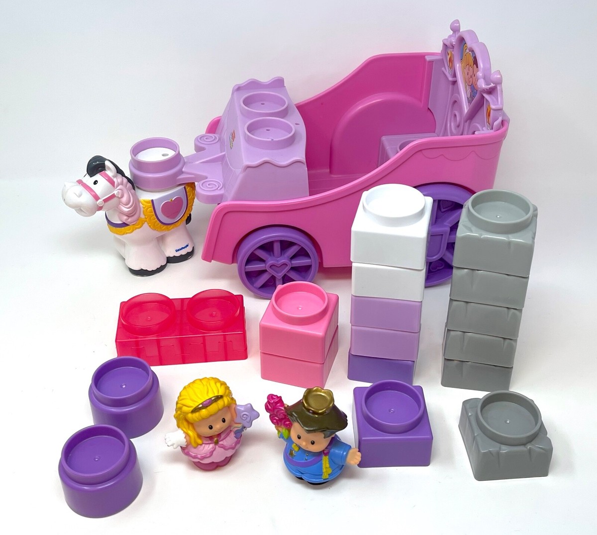 Little People ROYAL WEDDING Prince and Princess coach carriage