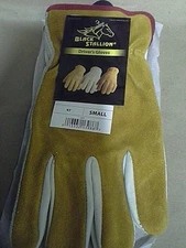 ONE PAIR  REVCO 97-S BLACK STALLION LEATHER DRIVER'S GLOVE