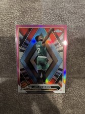 2023-24 Topps Chrome - Pink Refractor #78 Jaylen Brown