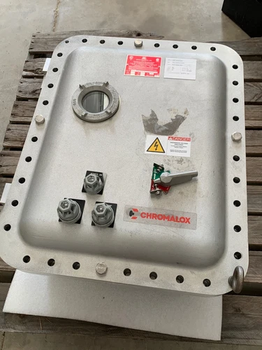 Chromalox SSR Temperature Control Panel 4537-40222-3031 Akron haz area enclosure