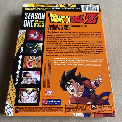 Dragon Ball Z: Complete Season One 1 (DVD 6-Disc Box Set Slipcover
