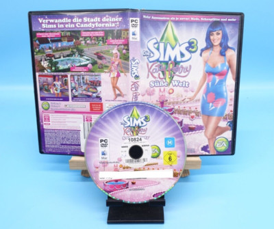 Die Sims 3: Katy Perry Süße Welt Accessoires · PC Spiel · Gut · getestet · OVP