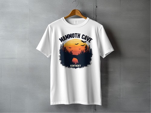 Mammoth Cave Kentucky Scenic Sunset Adventure T-Shirts - Picture 100 of 106