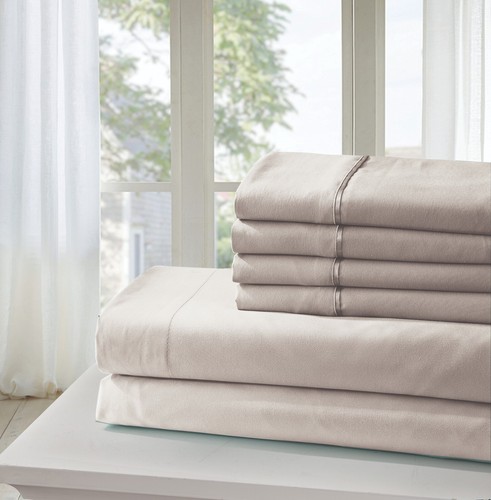 Virah Bella - 2400 Platinum Collection - Microfiber 6-Piece Sheet Set - Picture 4 of 11