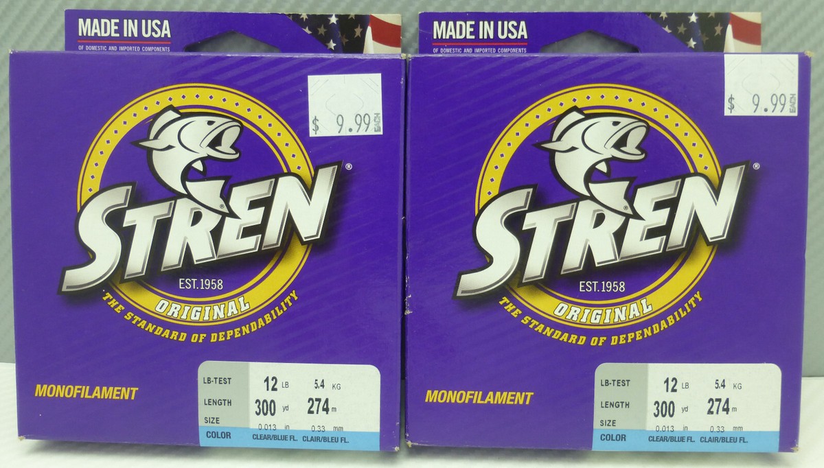 Stren Original Clear Fishing Line - 0.013in | 0.33mm Test - Purple Box - Freshwater & Saltwater - View #10