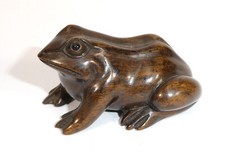 Japan Frosch signiert