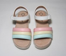Toddler Girls Ankle Strap Sandals Multicolor, NWT, cat Jack