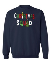 Christmas Squad Family Holiday Matching Xmas Party Unisex Crewneck Sweatshirt