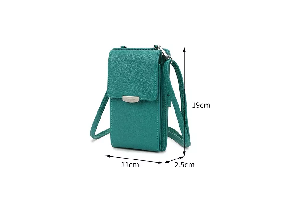 Small Crossbody Phone Bag for Women, PU Leather Cross Body Cell Phone Purse  Wallet Card Holder Mini Shoulder Bags Ladies Handbags with Long Strap(Gray)  - Walmart.com