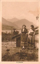 da263 cartolina in brianza costume como