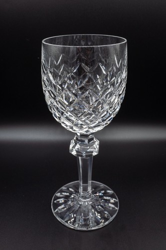Waterford Crystal Powerscourt Water Goblet Glass 7 5/8" H MANY FREE USA SHIPPING