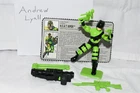G.I. Joe ARAH: H.E.A.T. Viper V2 Complete Accessories & File Card (Hasbro, 1993)