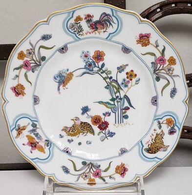 Haviland  France GOLDEN QUAIL Salad Plate Never Used BRAND NEW