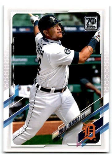 MIGUEL CABRERA DETROIT Tigers 2021 MLB Topps Now Card 779 Baseball 500