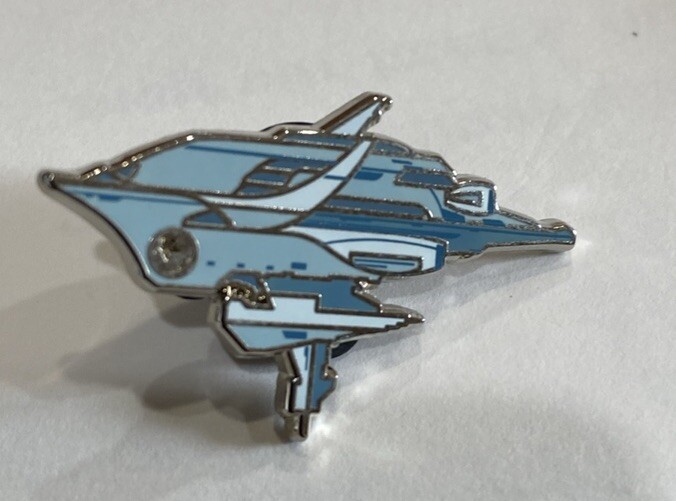 Disney Hidden Mickey Pin  Wall - E Axiom Ship HM Cast Z1