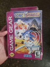 NEW Factory Sealed SONIC SPINBALL for SEGA Game Gear Damaged Box