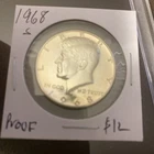 1968 S Kennedy Half Dollar 40% Silver