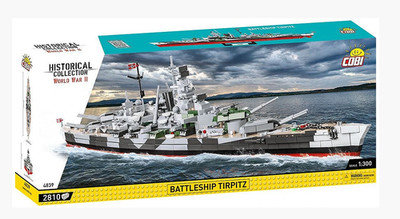 Cobi 4839 Battleship Tirpitz 1:300 Modellbausatz NEU OVP Bricks