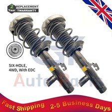 2X Front Shock Struts Assys w/EDC For xDrive BMW 3 4 Series F30 F31 F32 F33 AWD 