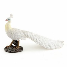 Peacock Figurine Detailed Peacock Statue Lifelike for Collectors