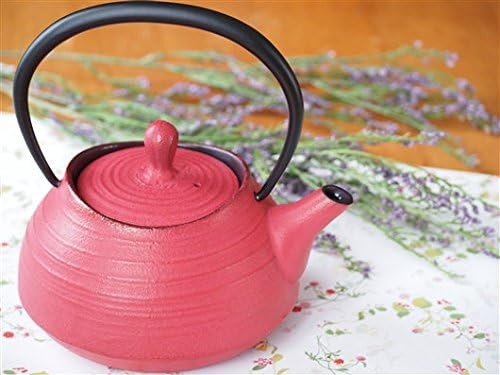 Nambu Eisen Teekanne Hakeme 0,4L Rose Rosa - Bild 5 von 6