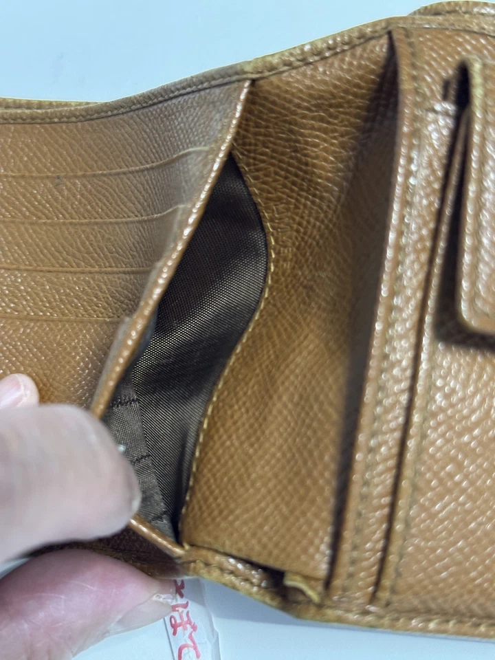 Cartera Bvlgari Hombre Italiana Marrón  Foto 3 de 4