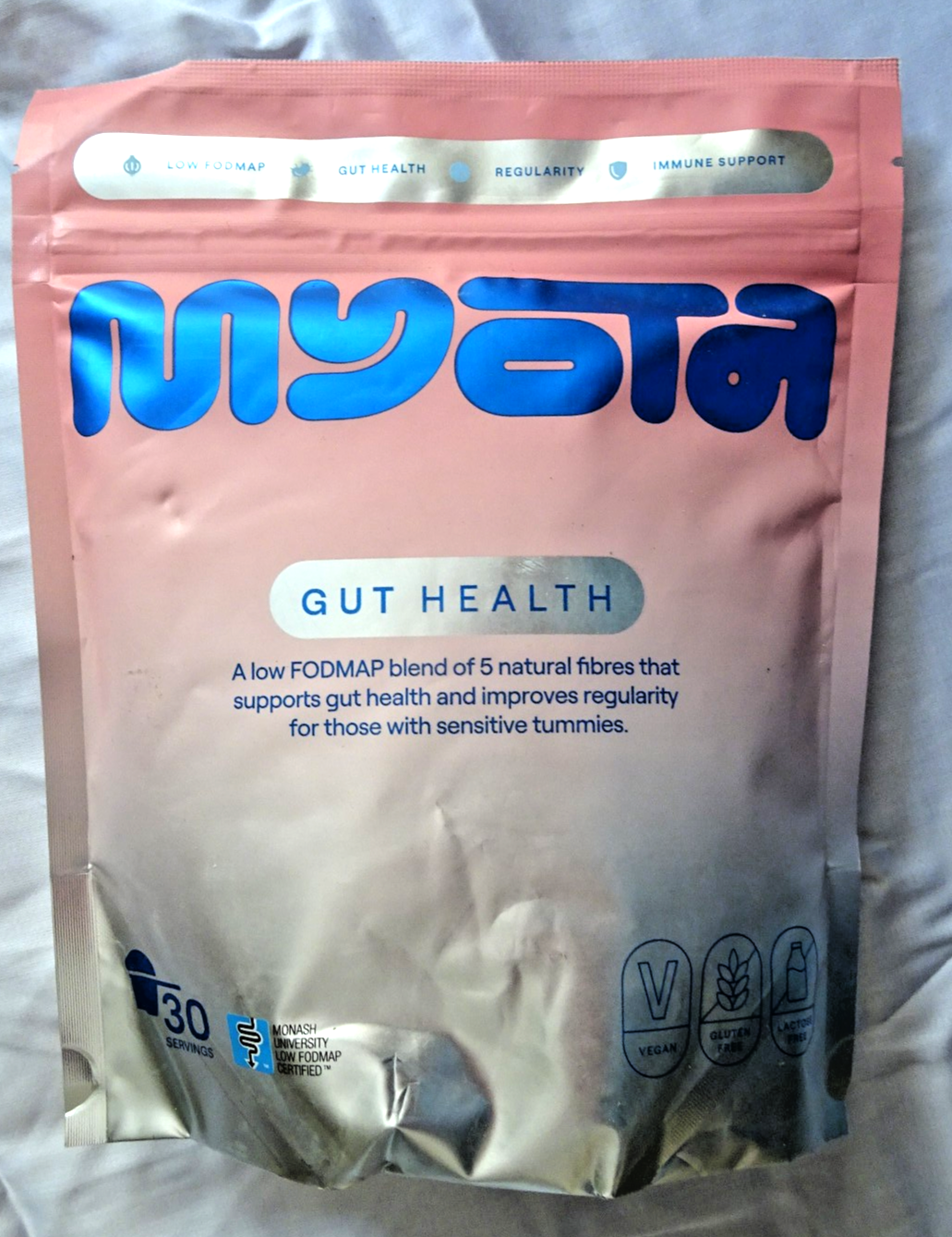 Myota Gut Health - 300g - Prebiotic Fibre - Vegan - BBE 05/2028 or Later