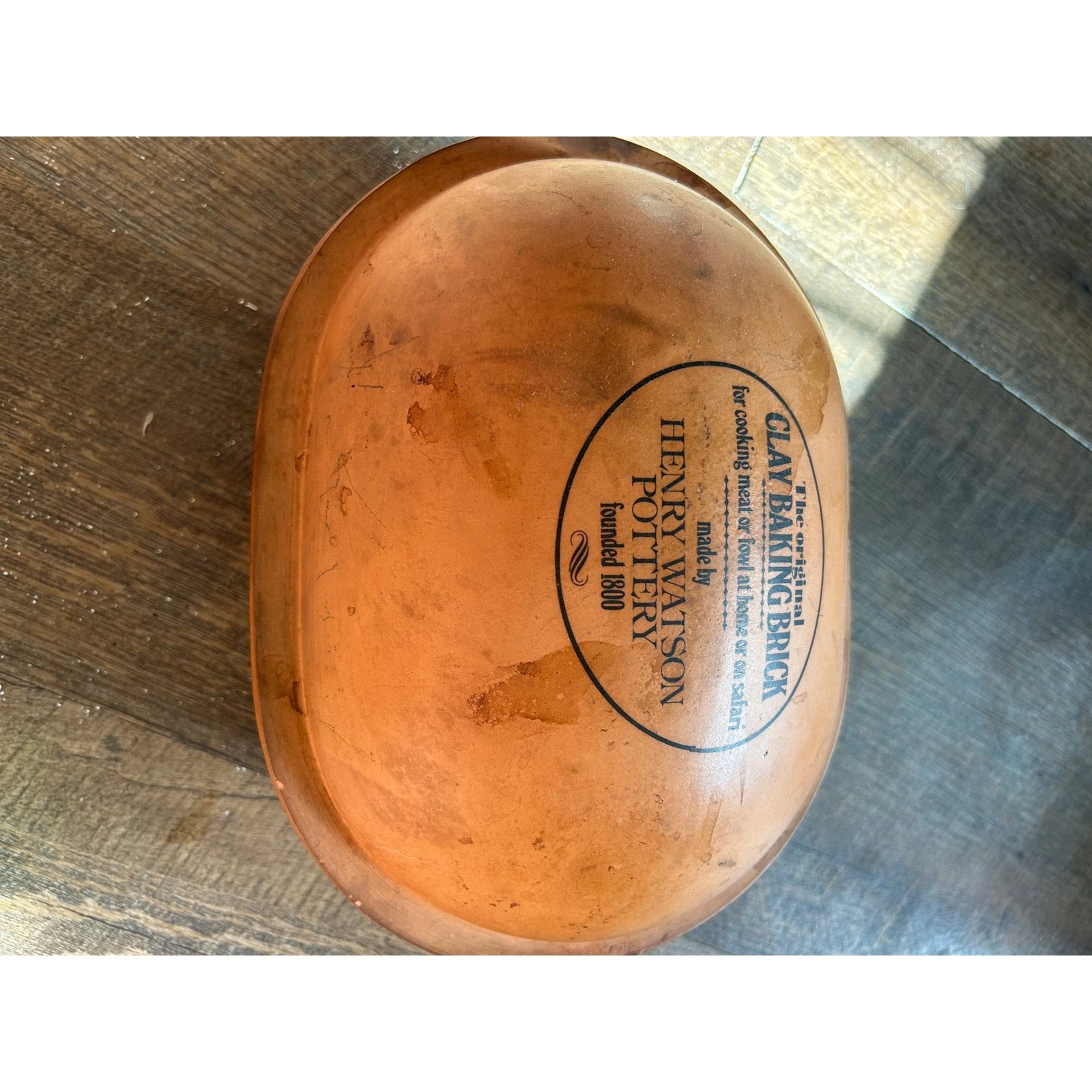 Henry Watson Pottery Original Clay Baking Brick Terracotta Roaster England
Opens in a new window or
