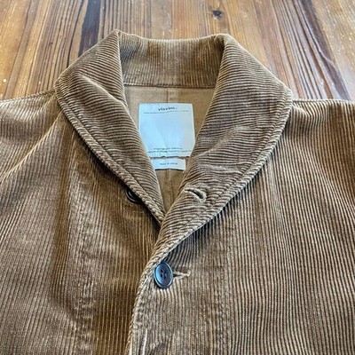 Visvim 16AW Kobuk Shawl Collar Corduroy Jacket Used
