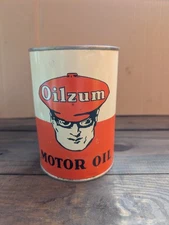 Oilzum Quart Oil Can