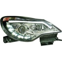 Scheinwerfer Passend FüR Set Opel Corsa Baujahr 11-14 Klarglas/Chrom