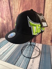 Tapout Cappello Berretto Uomo Nero Large Hit MMA Streetwear Skater Lime Taglia S/M