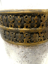 VINTAGE BITOSSI ITALY GOLD ALDO LONDI POTTERY MID CENTURY LAMP