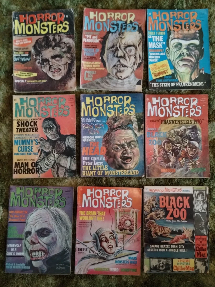 25+ Horror & Monster Magazines 1940-1979 for sale | Updated Oct 2026