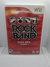 Rock Band Track Pack Volume 2 (Nintendo Wii, 2009) Complete