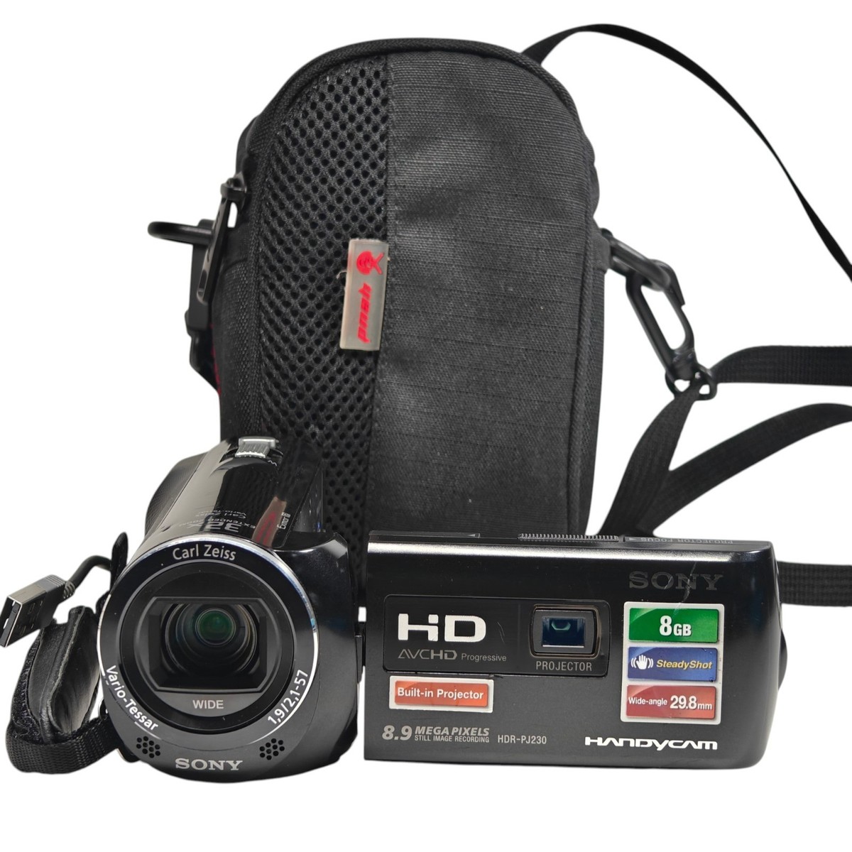 Sony Handycam HDR-PJ230 Camcorder 8GB HD 8.9MP CMOS Built-in