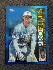 2026 Topps Flagship BlueFoil Bobby Whit Jr Profiles By Ken Griffey Jr /150 TP-16