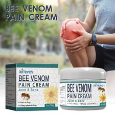 Joint Pain Relief Cream with Bee Venom, Massage Ointment for Joints