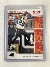 2020 Score All Hands Team Gold Zone 01/20 Christian McCaffrey #AHT-CM 🔥🔥