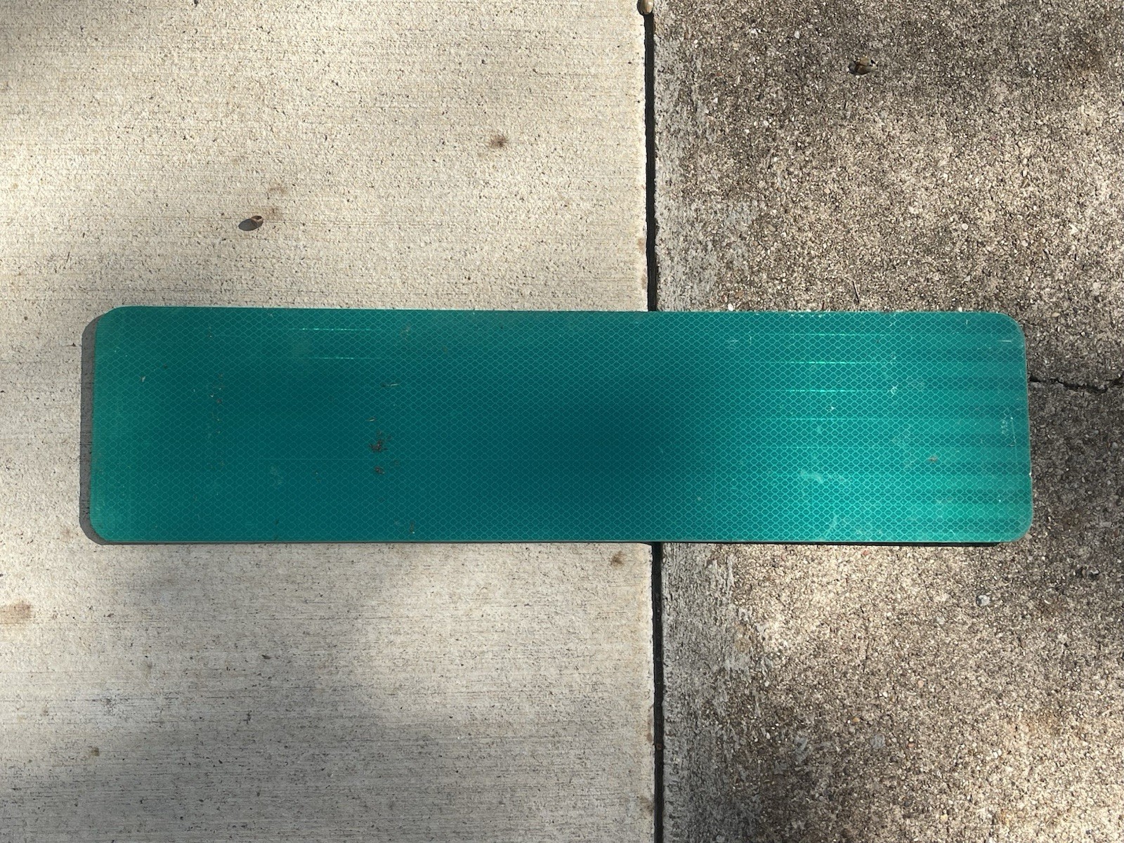 VISTA RIDGE Court 6" x 24” Authentic Used STREET ROAD TRAFFIC SIGN