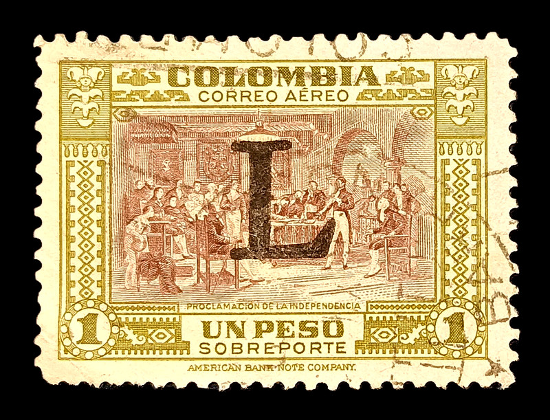 Colombia Scott #C182 - User, NH #C894