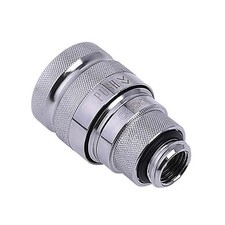 Alphacool Eiszapfen Female Quick Release Connector, Male G1/4", Chrome