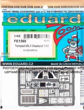 EDUFE1360 1:48 Eduard Color Zoom PE - Tempest Mk.II Weekend EDU kit